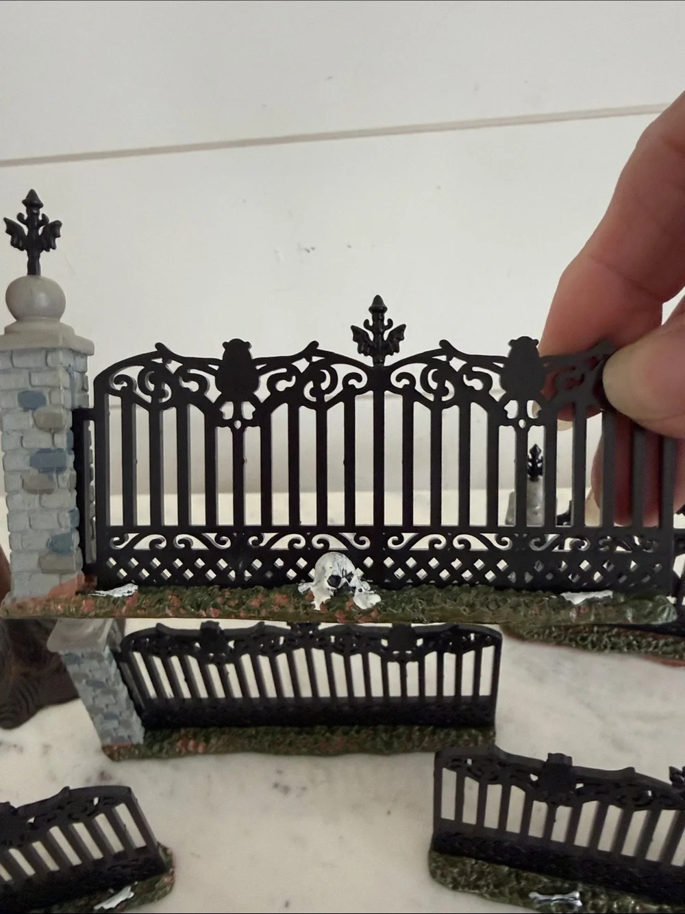 Lemax Spooky Town Accessories Grave Yard